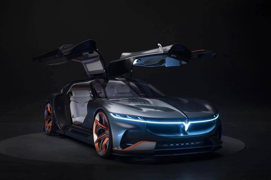 汽车俱乐部 新一代ppt车?岚图概念车,好挺是好看的.