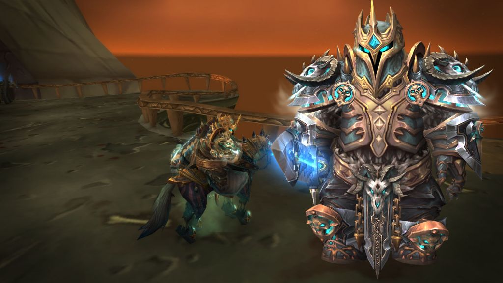 既然晒过联盟了顺便也把部落全职业幻化晒了吧