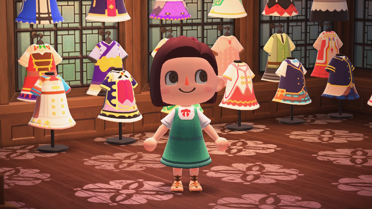 奇装异服画了几件治愈q娃的衣服