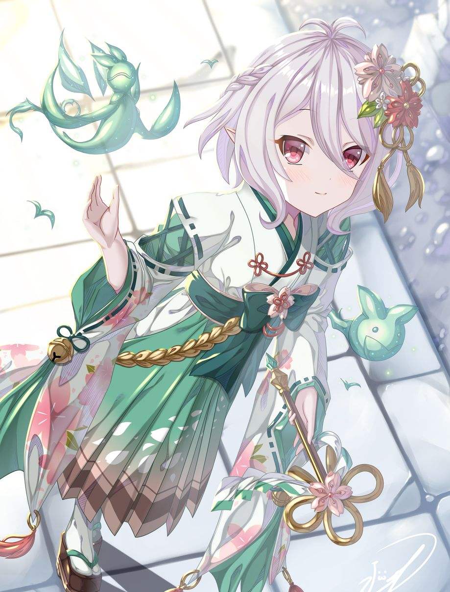 公主连结re:dive 兰德索尔广场 [无聊水]感觉密涅瓦像是个成熟的可可