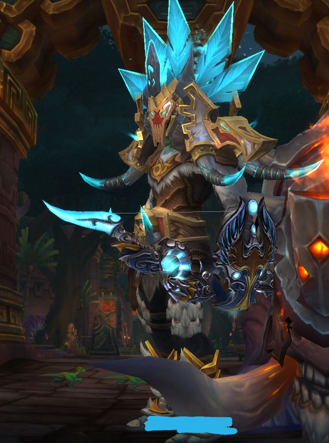 一套为橙弓搭配的猎人幻化