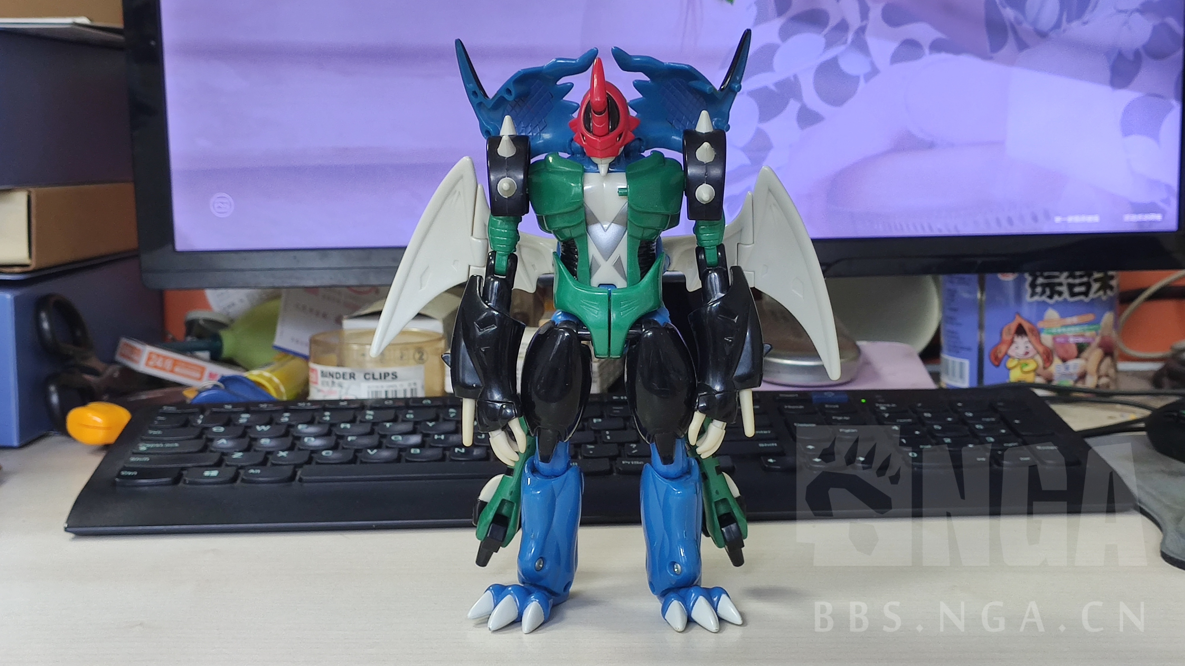 可动成品数码暴龙02jogress超进化机甲龙兽