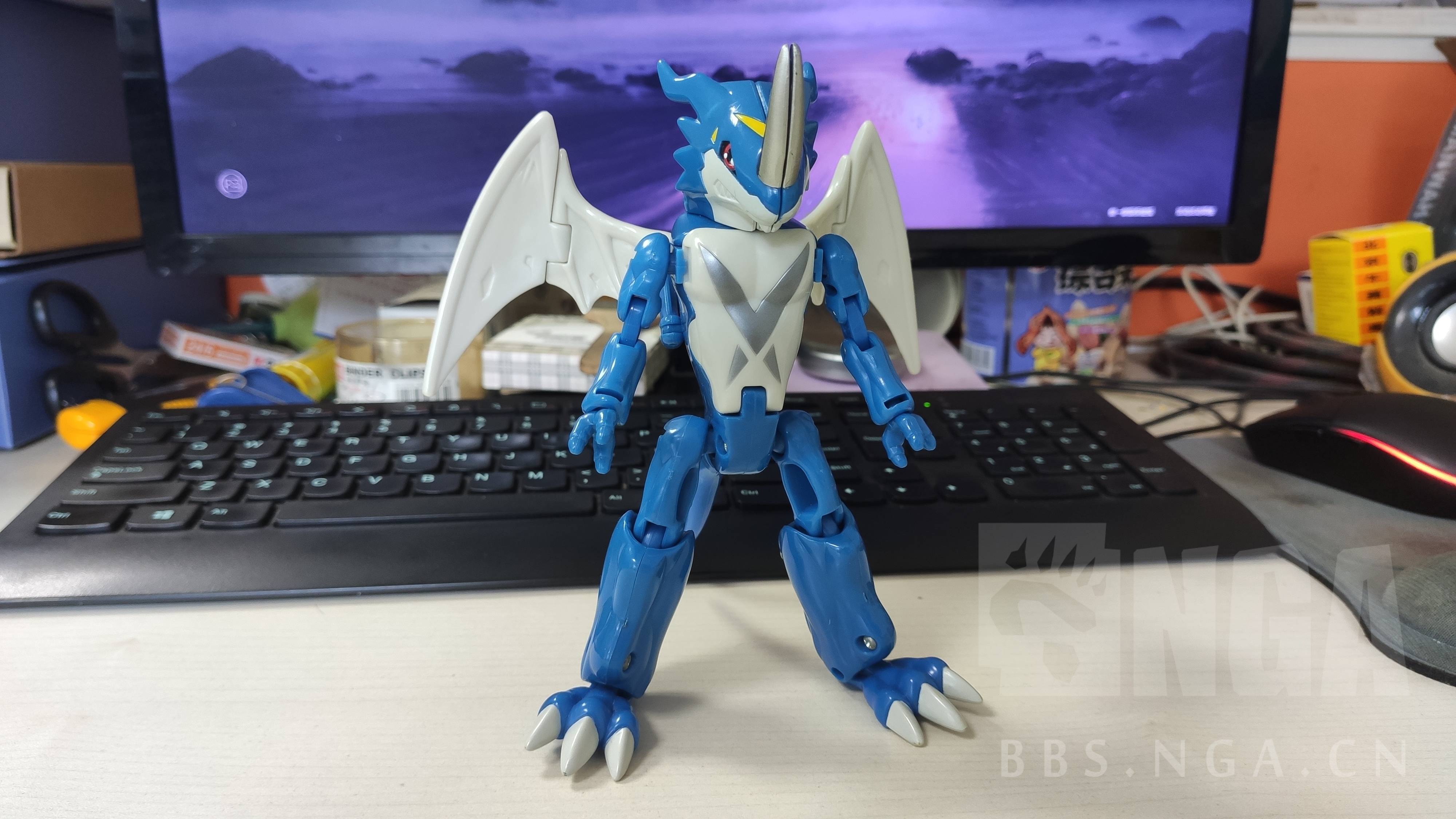 可动成品数码暴龙02jogress超进化机甲龙兽