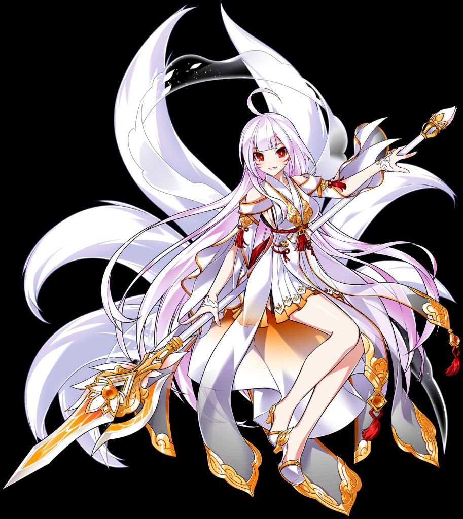 [兰德索尔广场] 霸瞳白毛赤瞳的狐娘人设放在业界也算是很少见的吧