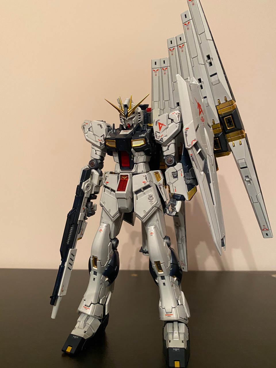 [拼装] rg牛高达 基地限定钛合金电镀