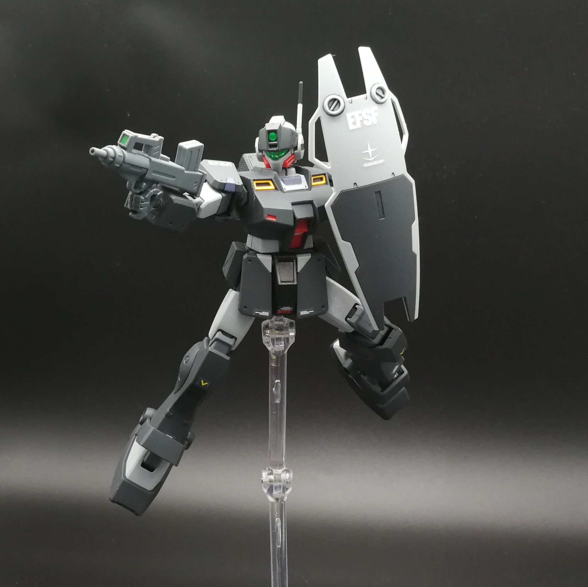 拼装hguc吉姆狙击型ii利德沃尔夫机