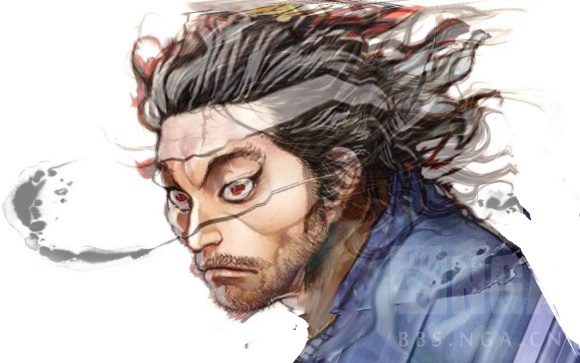 半圆井上雄彦宫本武藏画风融合