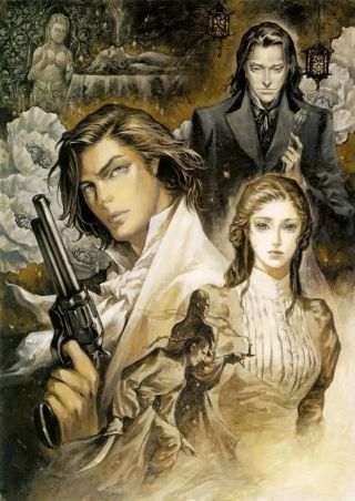 恶魔城系列插画时隔多年依然惊艳