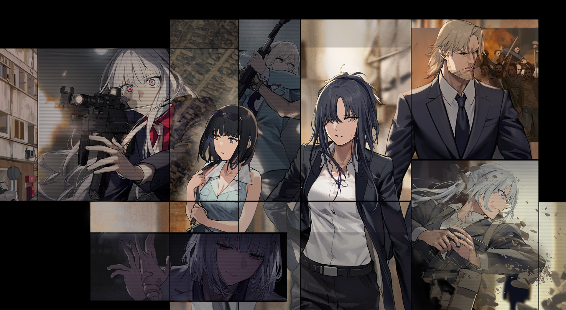 计量官x建筑师 忤逆壁纸