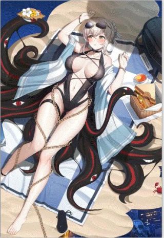 [杂谈] 我有一个朋友想知道这个出处-白毛泳装触手