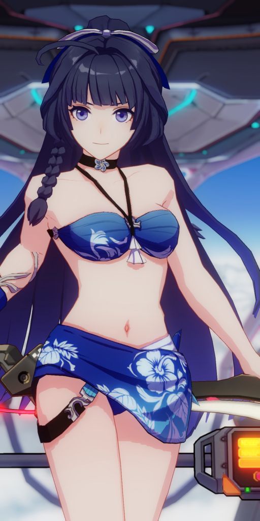 [皮肤氵]八重樱小腹上居然有道疤