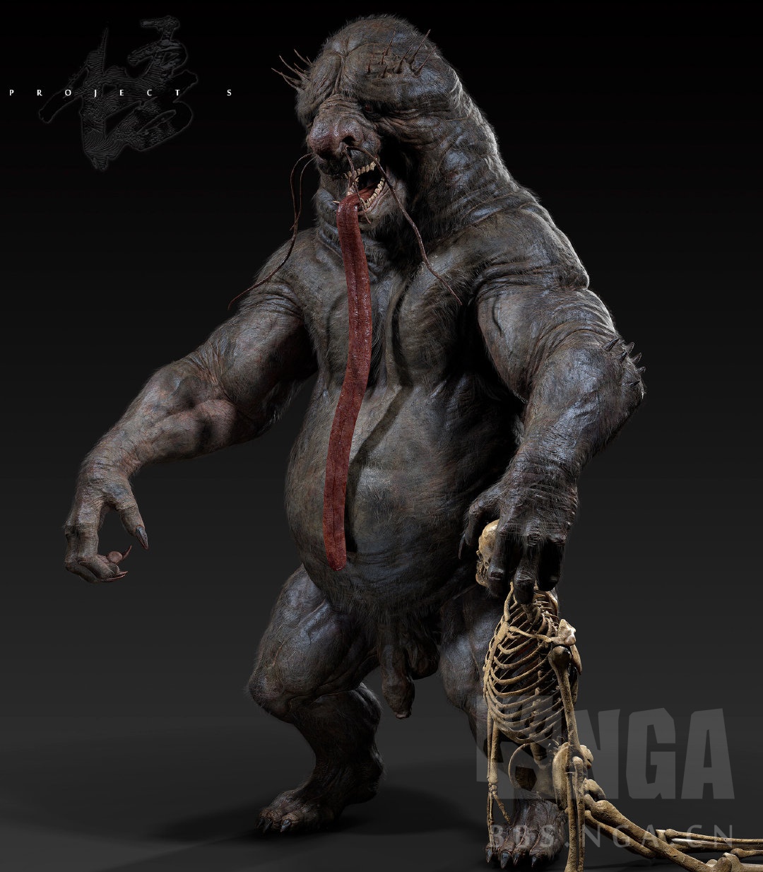 扒到了很多黑神话官网没放的怪物原画!