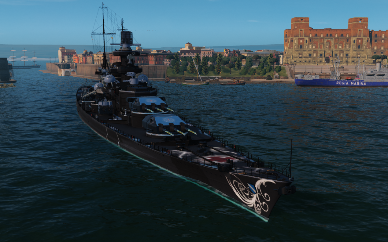 [战舰涂装] 战舰世界 秘银基座·沙恩霍斯特