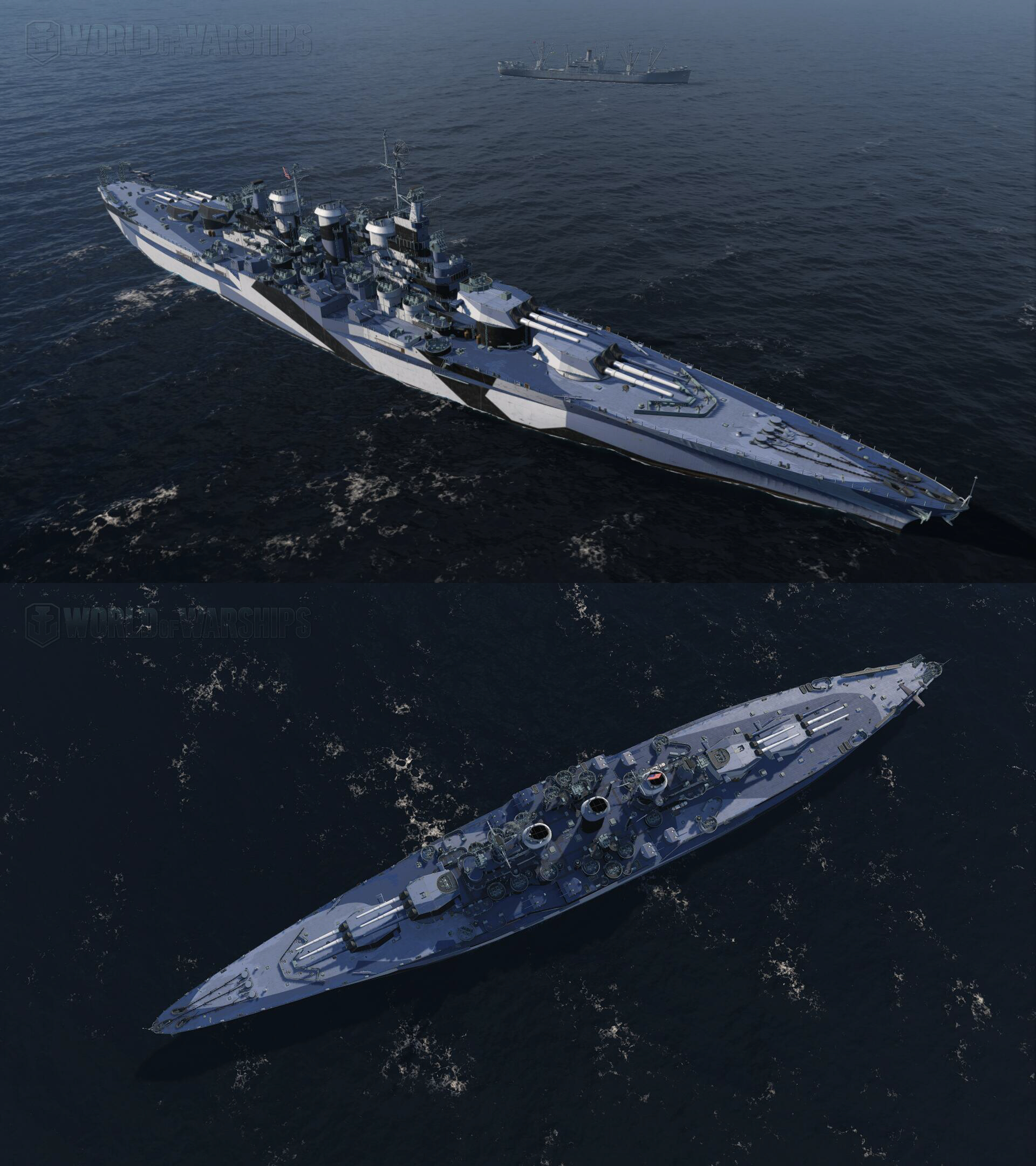 [战舰涂装mod]美系二线佛蒙特ms32历史涂装