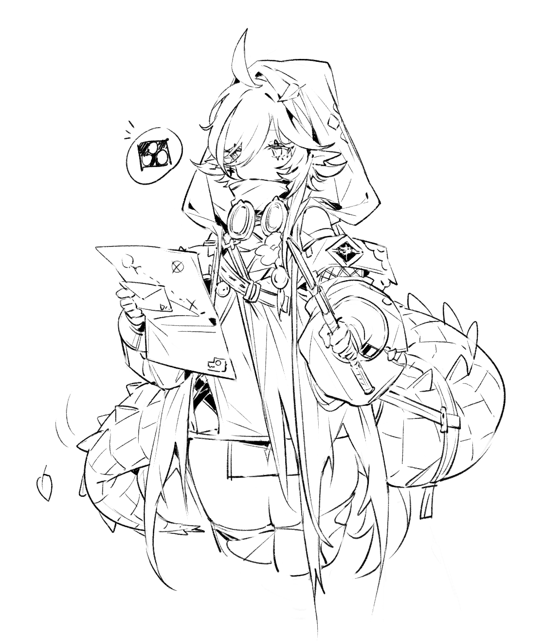 特米米画师chuzenji推特发布的粮