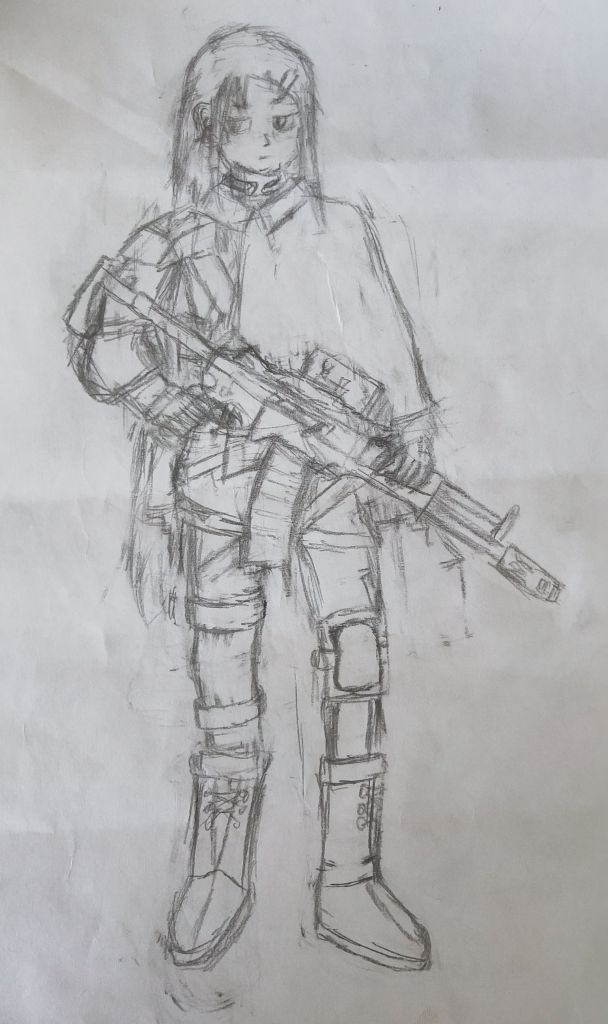 枪械简介及其他a545突击步枪简单介绍及个人假想人形设定