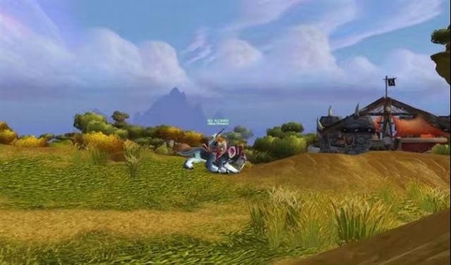 [杂谈]好怀念tbc外域的纳格兰的景色