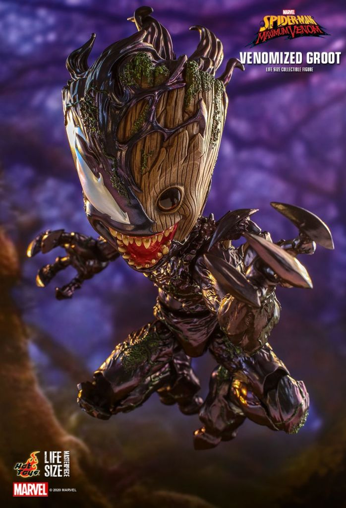 新闻资讯hottoysmarvel毒液化格鲁特预售开启1430rmb