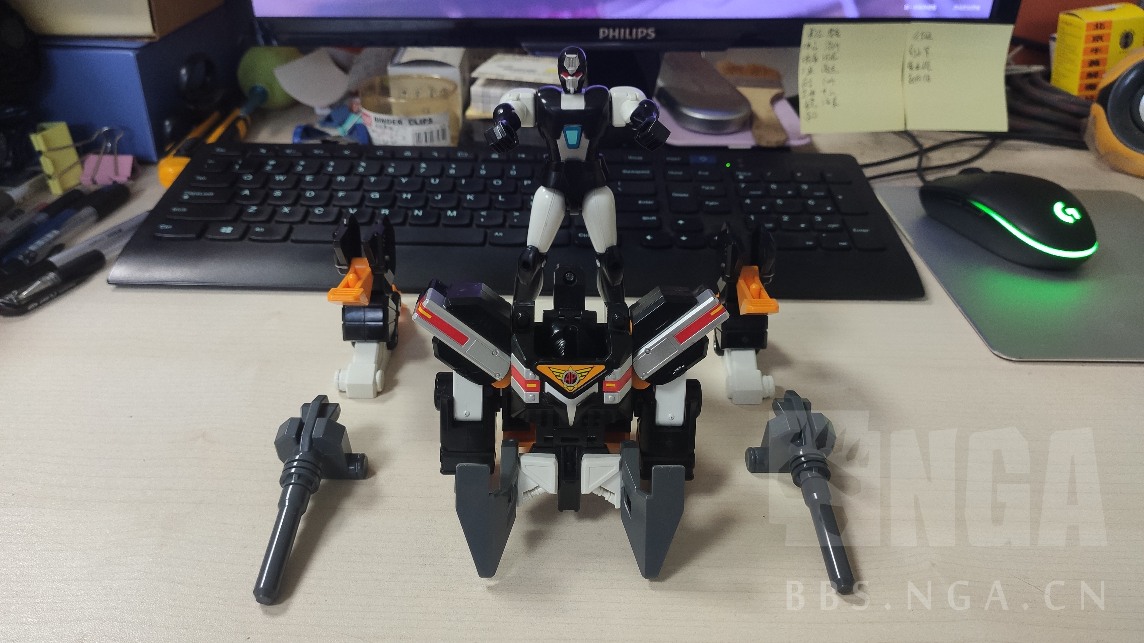 [可动成品] takara机甲警察metal jack ——影子jack装甲