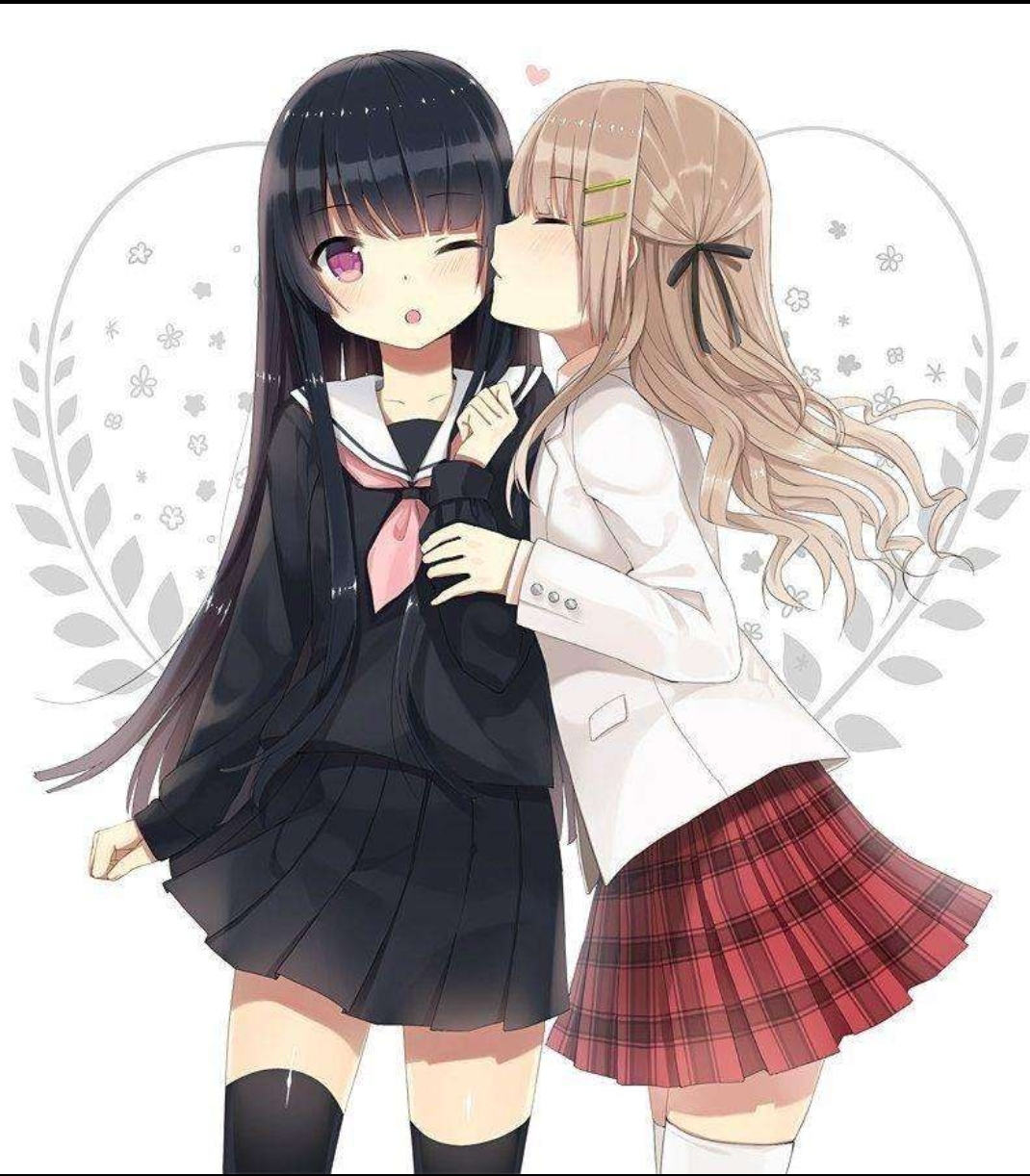 如果有两个可爱的美少女贴贴这时你会