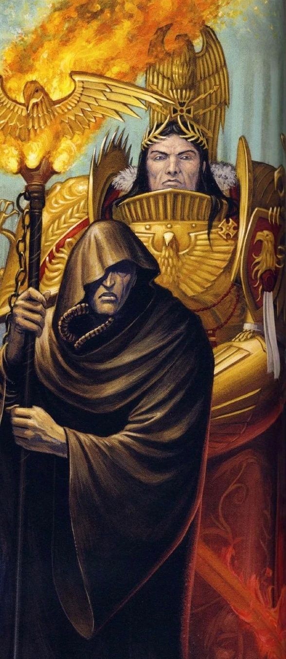 抛砖引玉啊能来点战锤40k的壁纸吗最好带帝皇的nb姿势