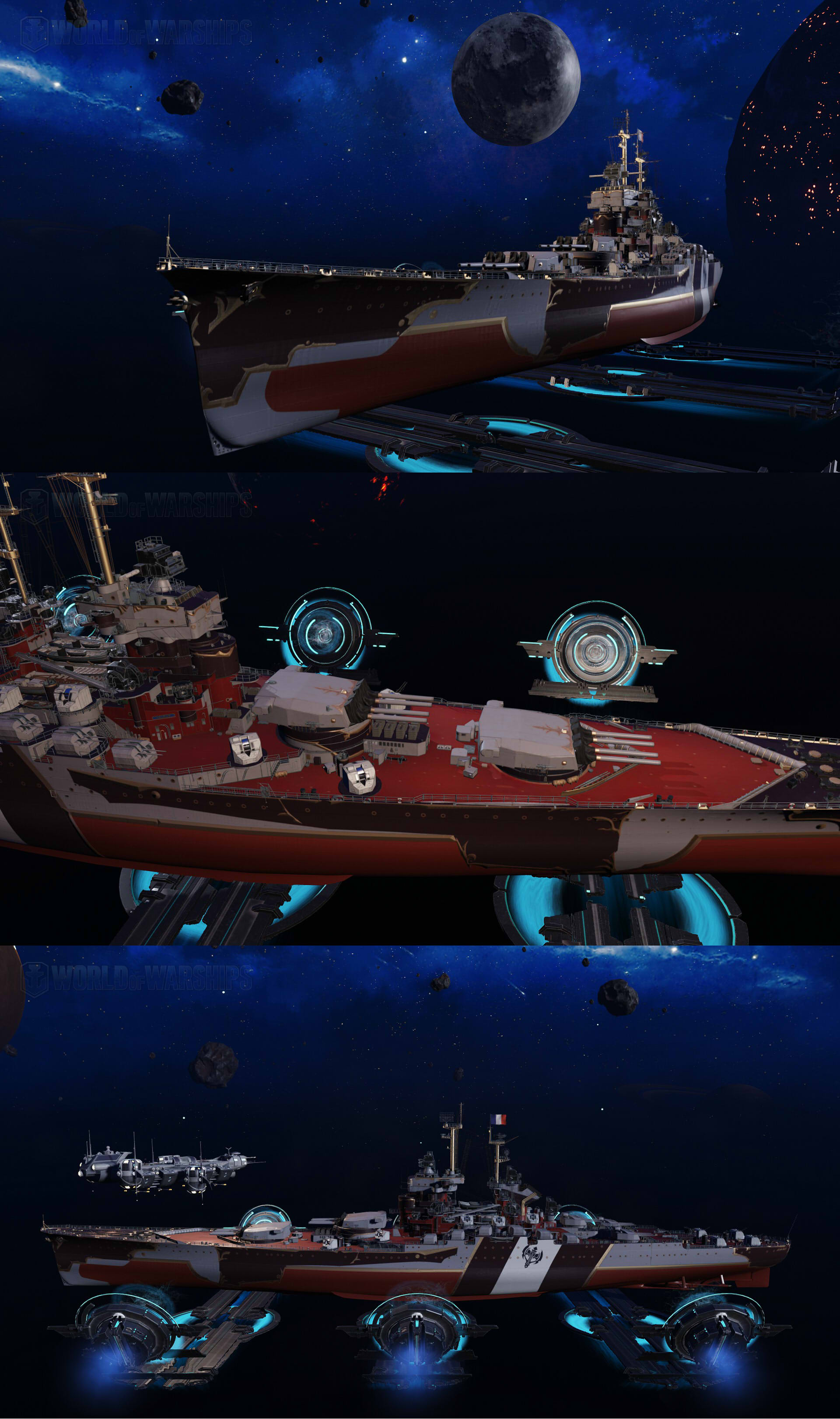 战舰涂装mod碧蓝航线风格让巴尔涂装