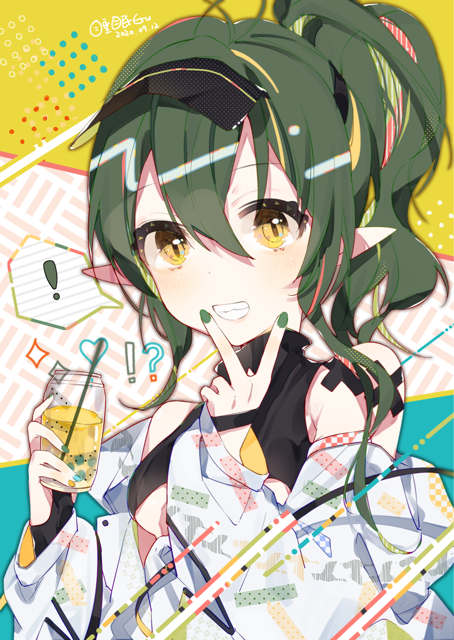 同人绘画画了泳装小鳄鱼嘉维尔