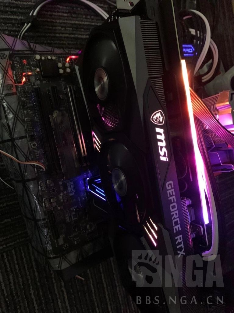 微星rtx3080魔龙开箱