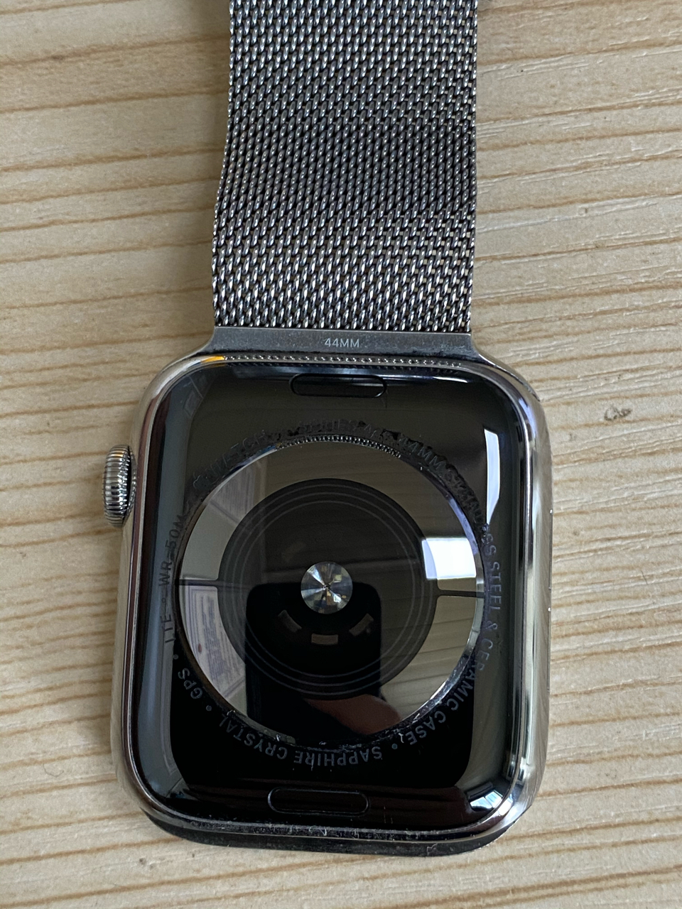 [穿戴设备] apple watch s4 44mm不锈钢