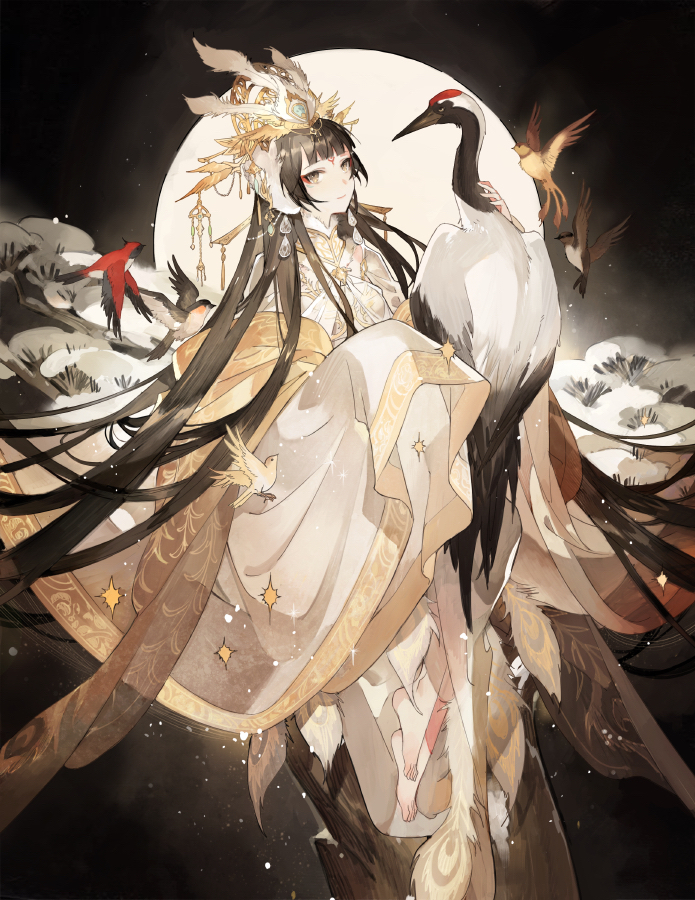 如果sp姑获鸟要进行皮肤设计,她必不可少的元素是什么?