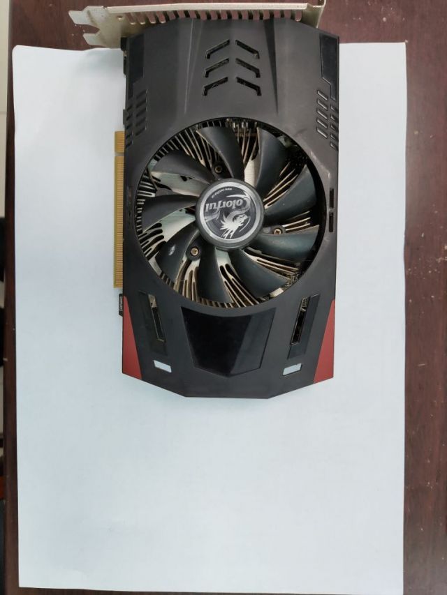 [电脑硬件][已售]出售七彩虹750ti显卡,单风扇,短卡.