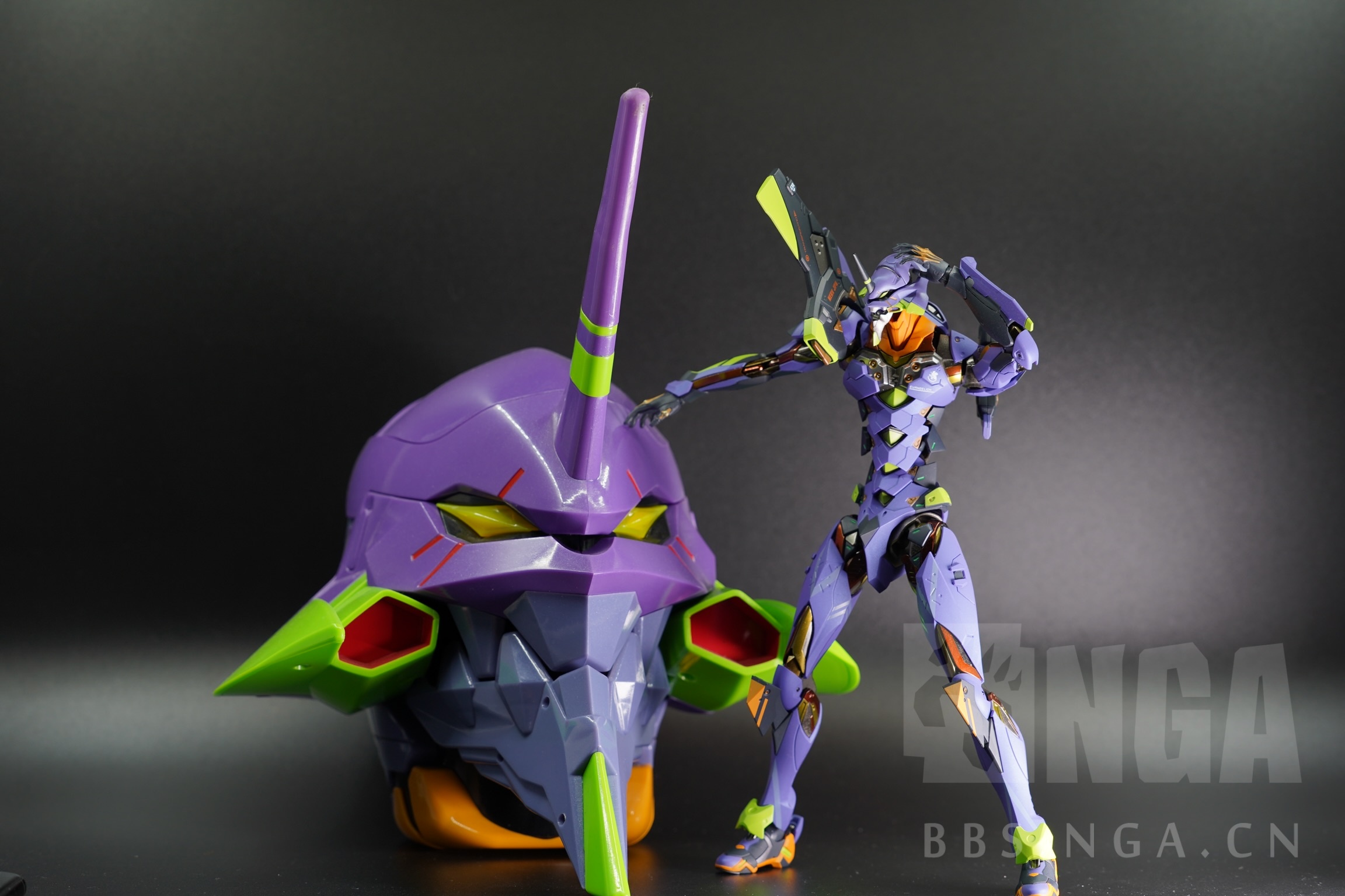 可动成品不会poseno13metalbuild初号机及第三方头雕