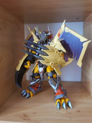 拼装战斗暴龙兽金属色喷涂