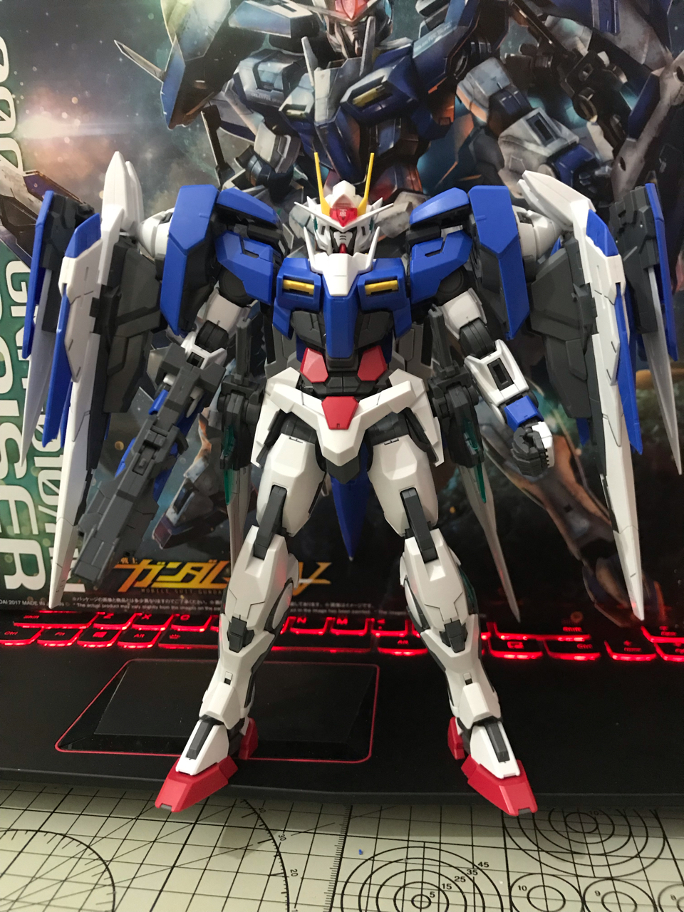 拼装mg00r可以说是垃圾中的战斗机了