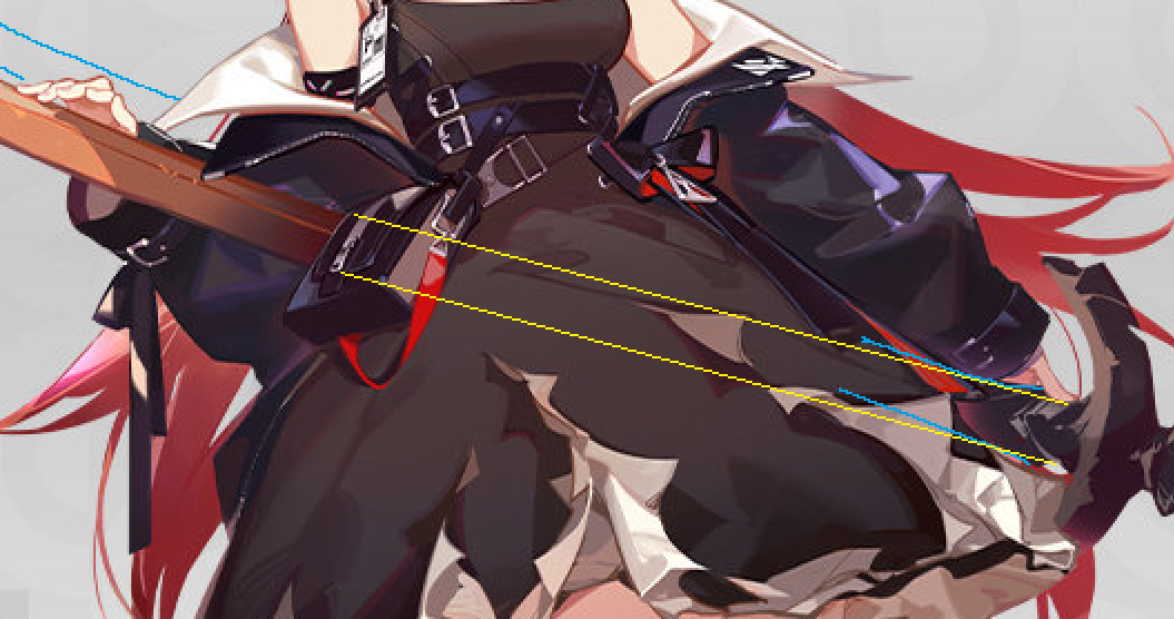 [破事氵] 42姐立绘剑柄走向问题