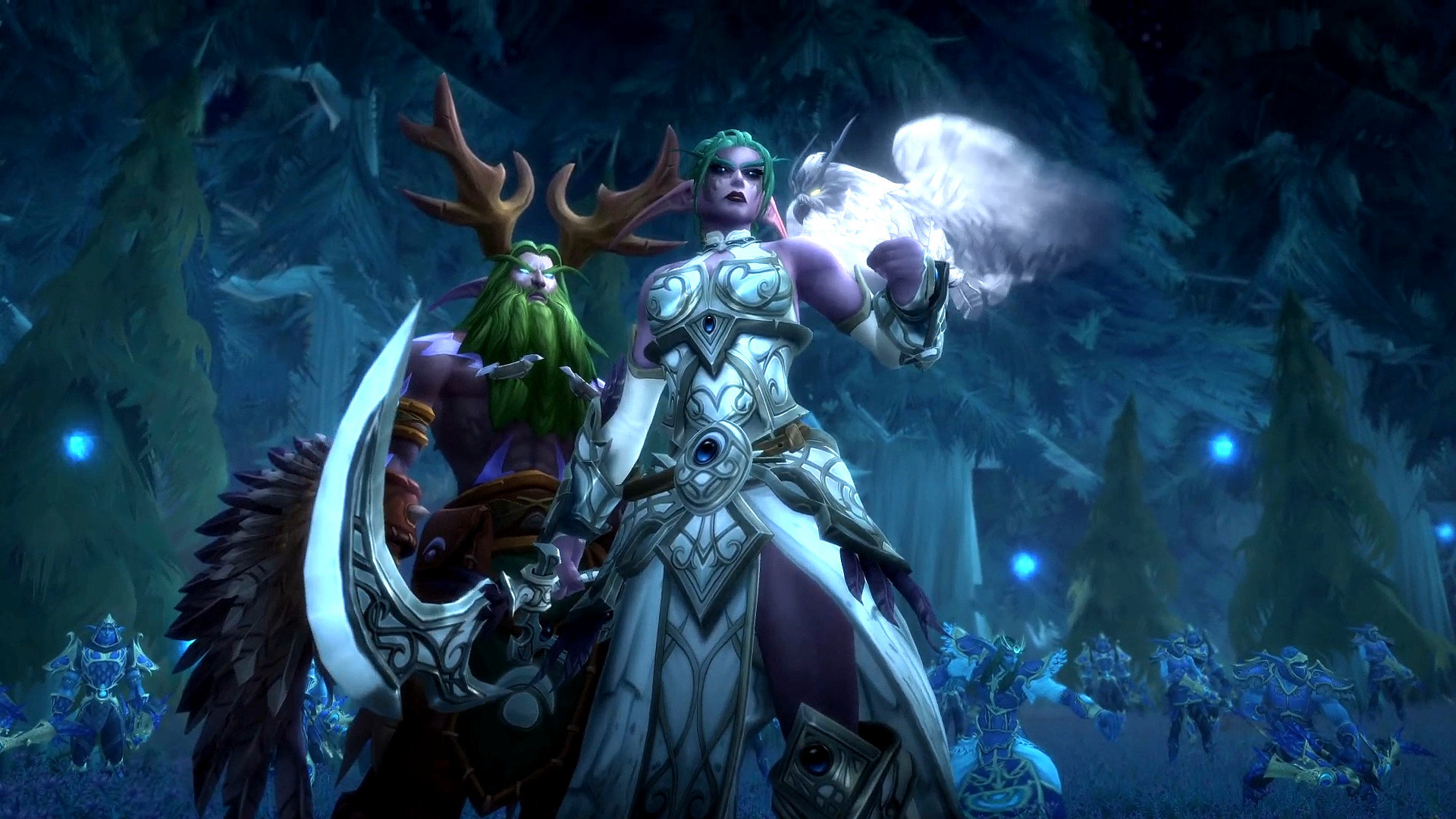 暗夜精灵主城圣海加尔山成为暗夜主城的可能性