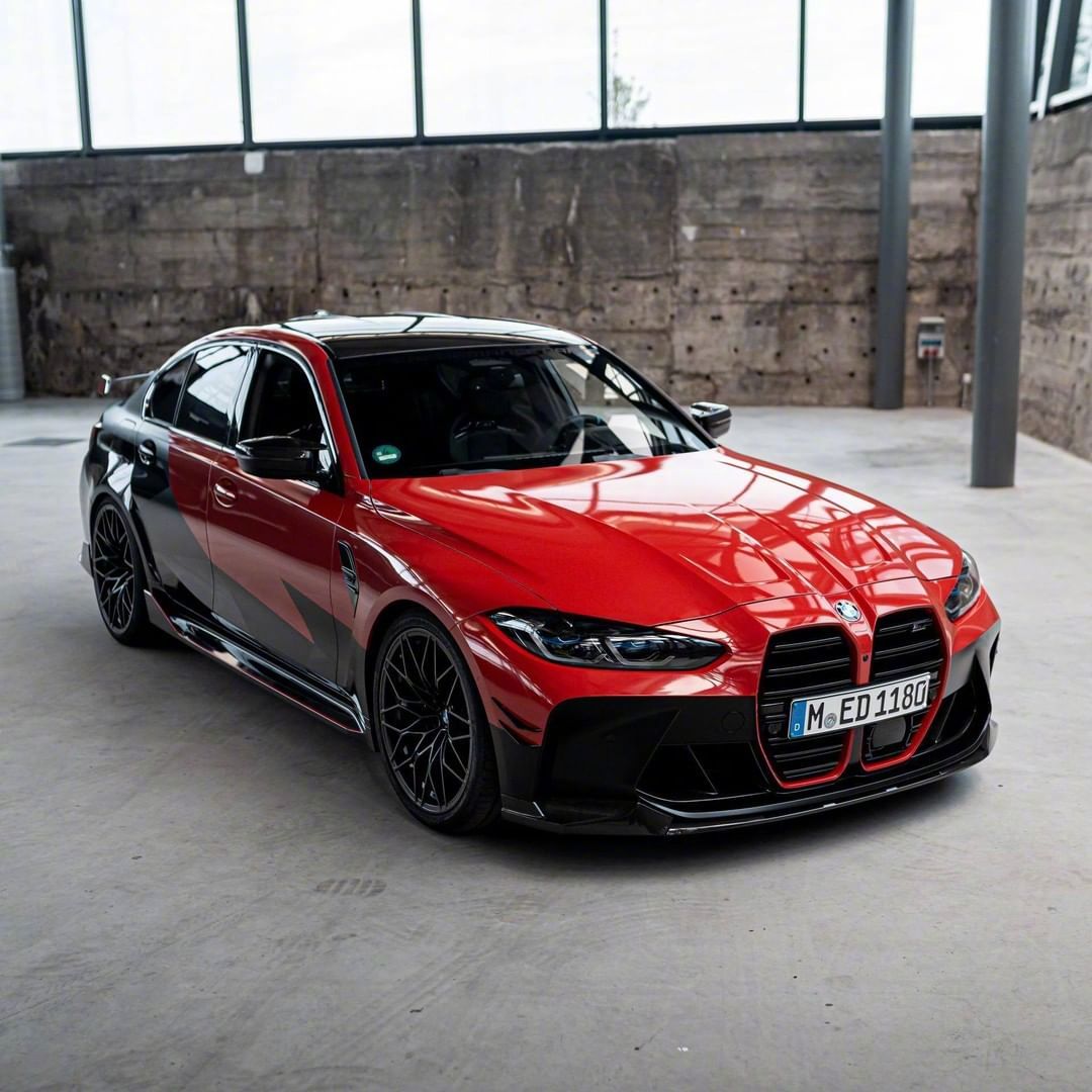 新款m3带套件也蛮帅的