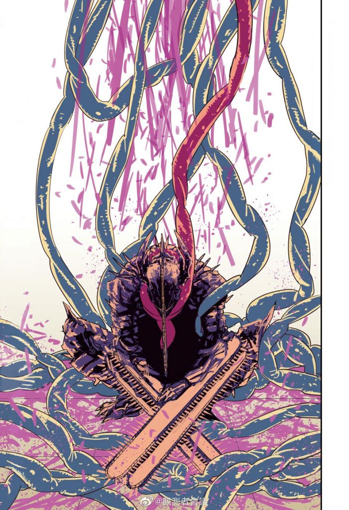 求助人工智能兄弟们有存了电锯人85页彩页的吗