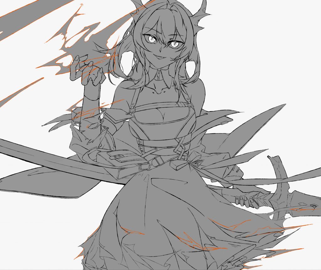 [绘画][线稿]史尔特尔你快来吧