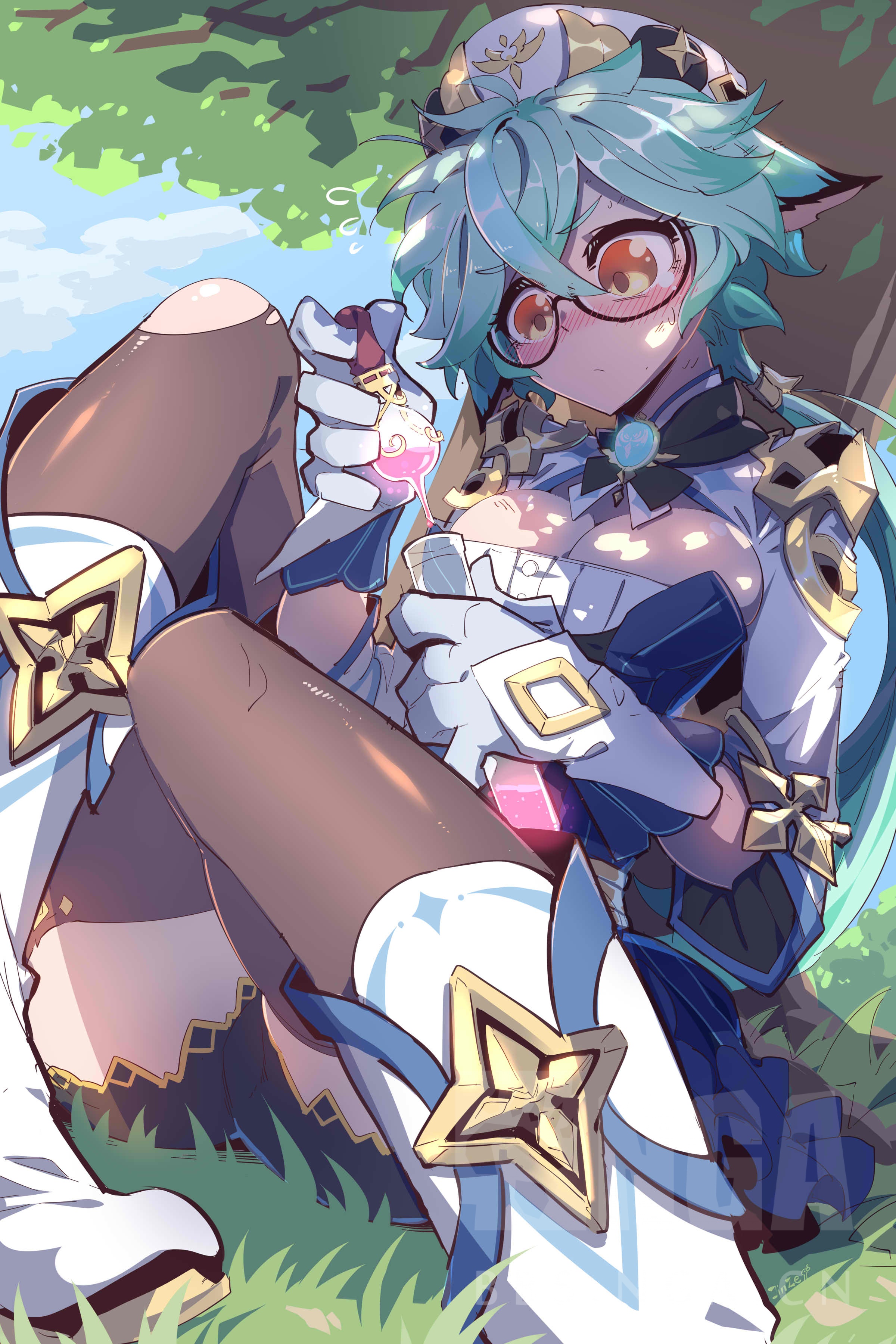 破事氵同人图摸了一张砂糖看起来不太聪明的样子by今沢