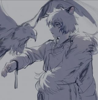 同人氵画了少年银灰