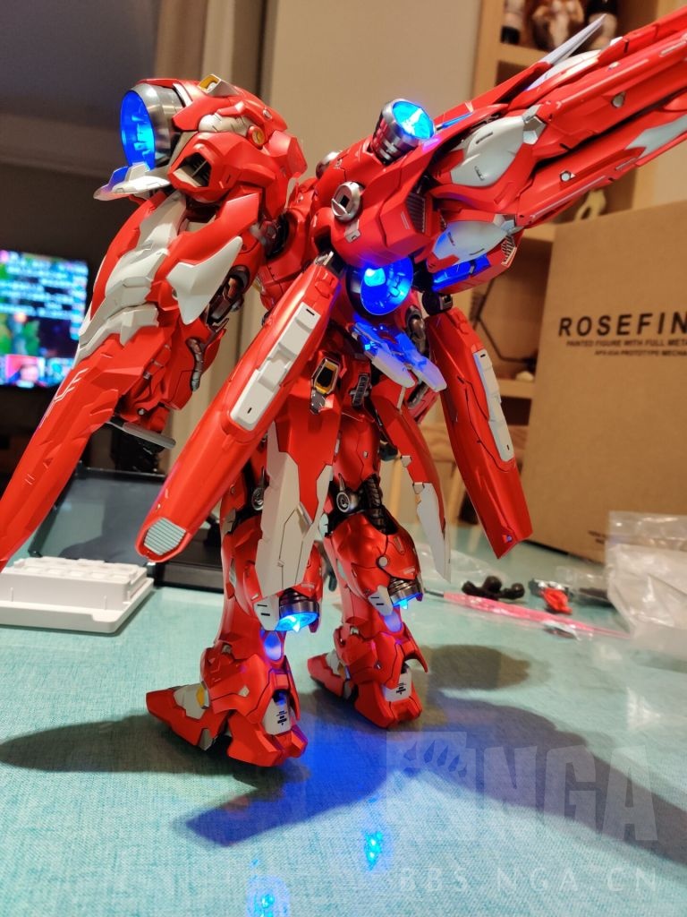 可动成品玩烂入系列永珍172朱雀红色角马