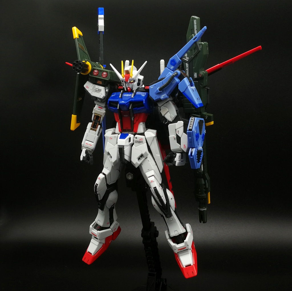 [拼装] 官方塞纸治软腰——rg 完美强袭高达