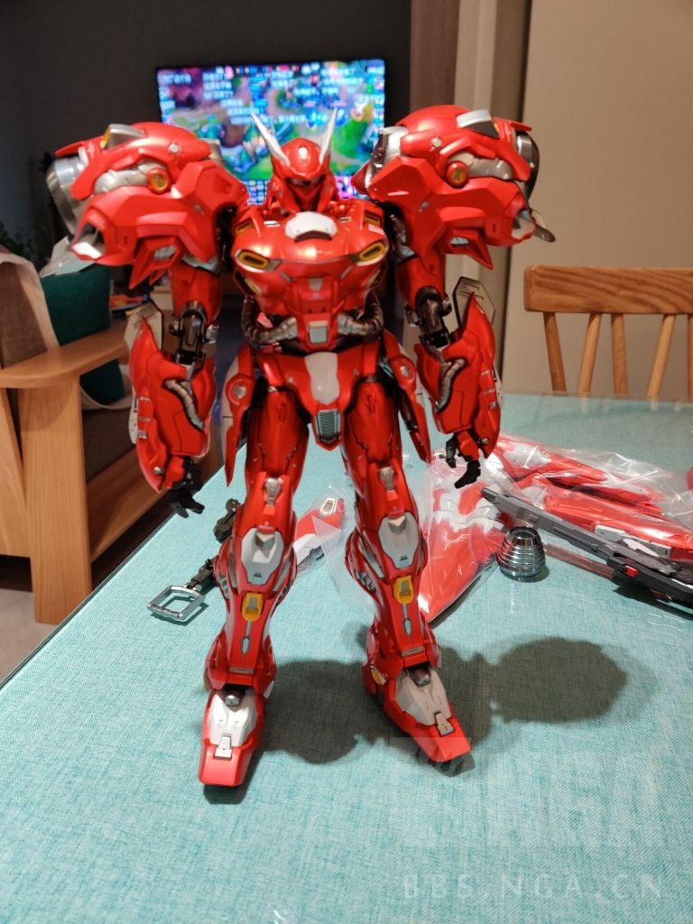 可动成品玩烂入系列永珍172朱雀红色角马