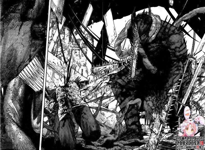 剧透注意电锯人87话韩文剧透