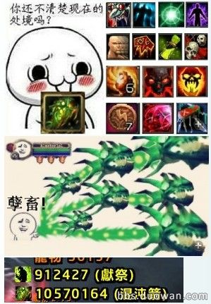 哪位大佬还有那张ss全技能全饰品全开脑残箭捏手里的表情包嘛