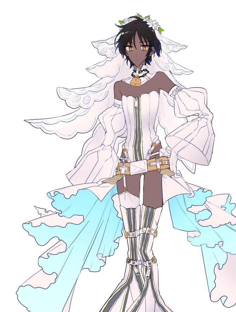 同人绘画一些女装棘刺