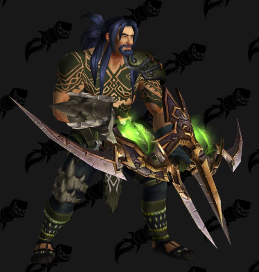 只爱幻化137人类血精灵猎人幻化绿林豪侠红衣教刺客纹身猛男和小鲜肉