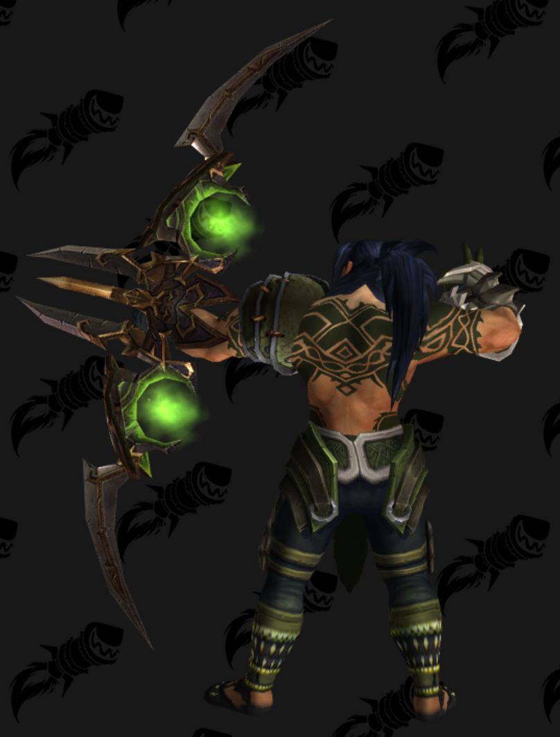 只爱幻化137人类血精灵猎人幻化绿林豪侠红衣教刺客纹身猛男和小鲜肉