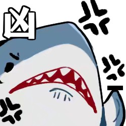 大白鲨表情包图片